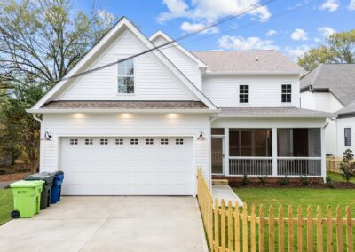 1400 Mordecai Drive by Urban Building Solutions back entry garage