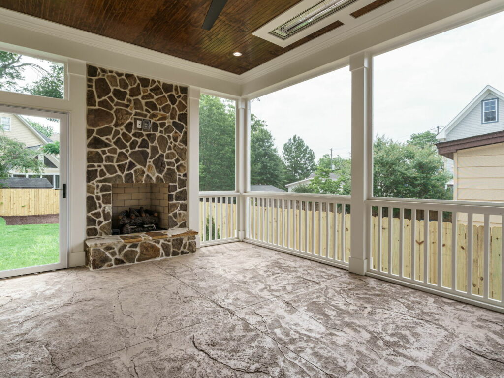 1706 Center Road by Urban Building Solutions screened porch