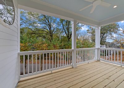 1400 Mordecai Drive by Urban Building Solutions second floor porch