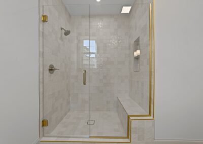 1402 Mordecai Drive by Urban Building Solutions walk-in shower