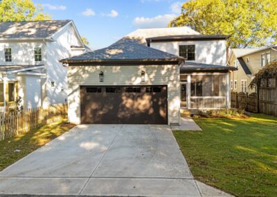 1402 Mordecai Drive by Urban Building Solutions back entry garage