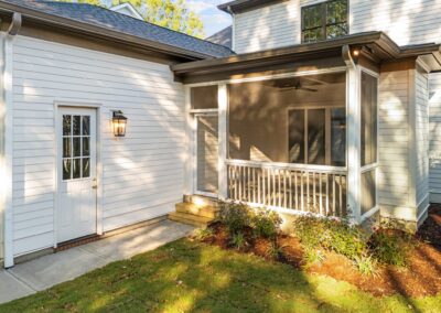 1402 Mordecai Drive by Urban Building Solutions screen porch